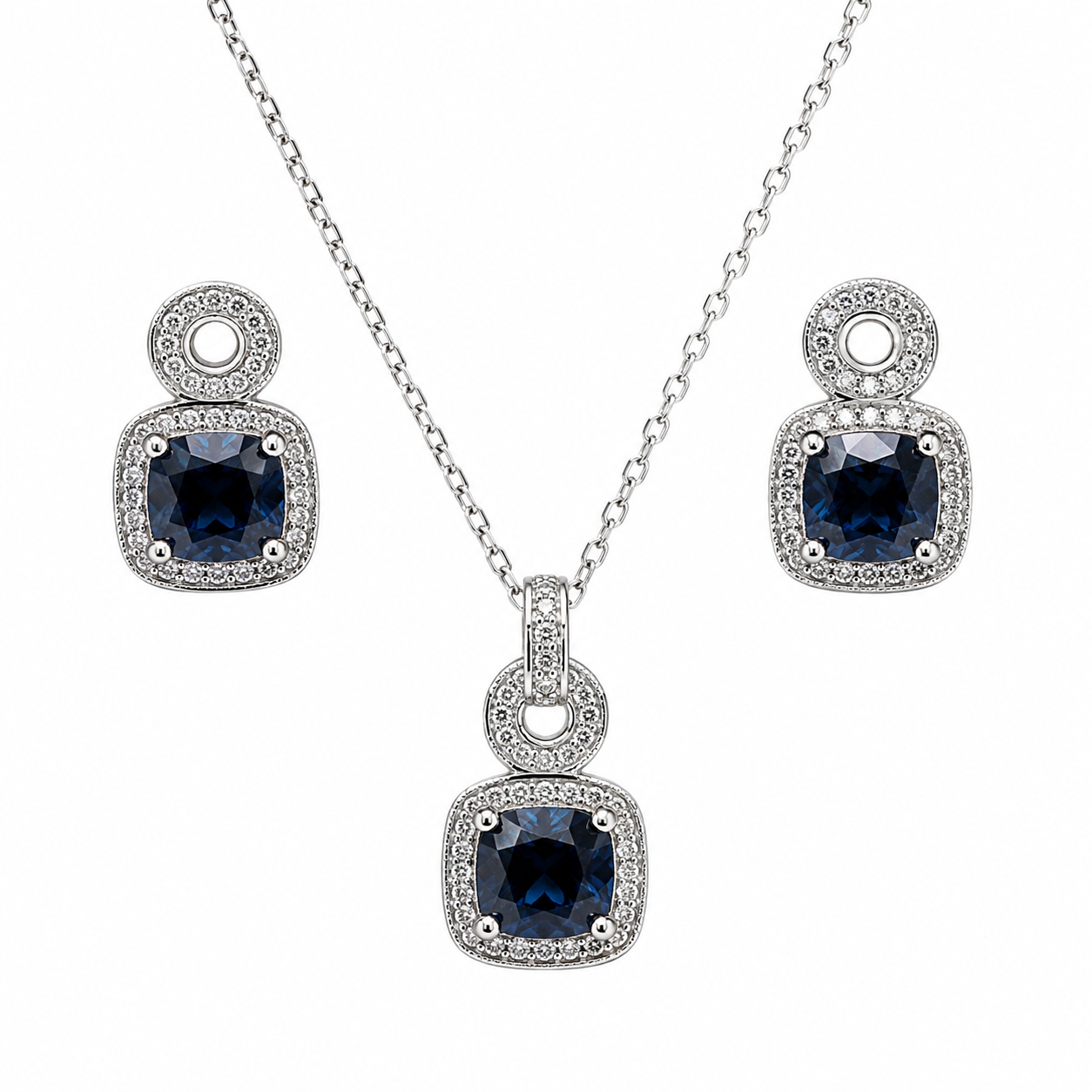 Set London blue topaz