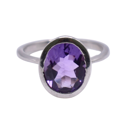 Anillo Lavanda de Amatista